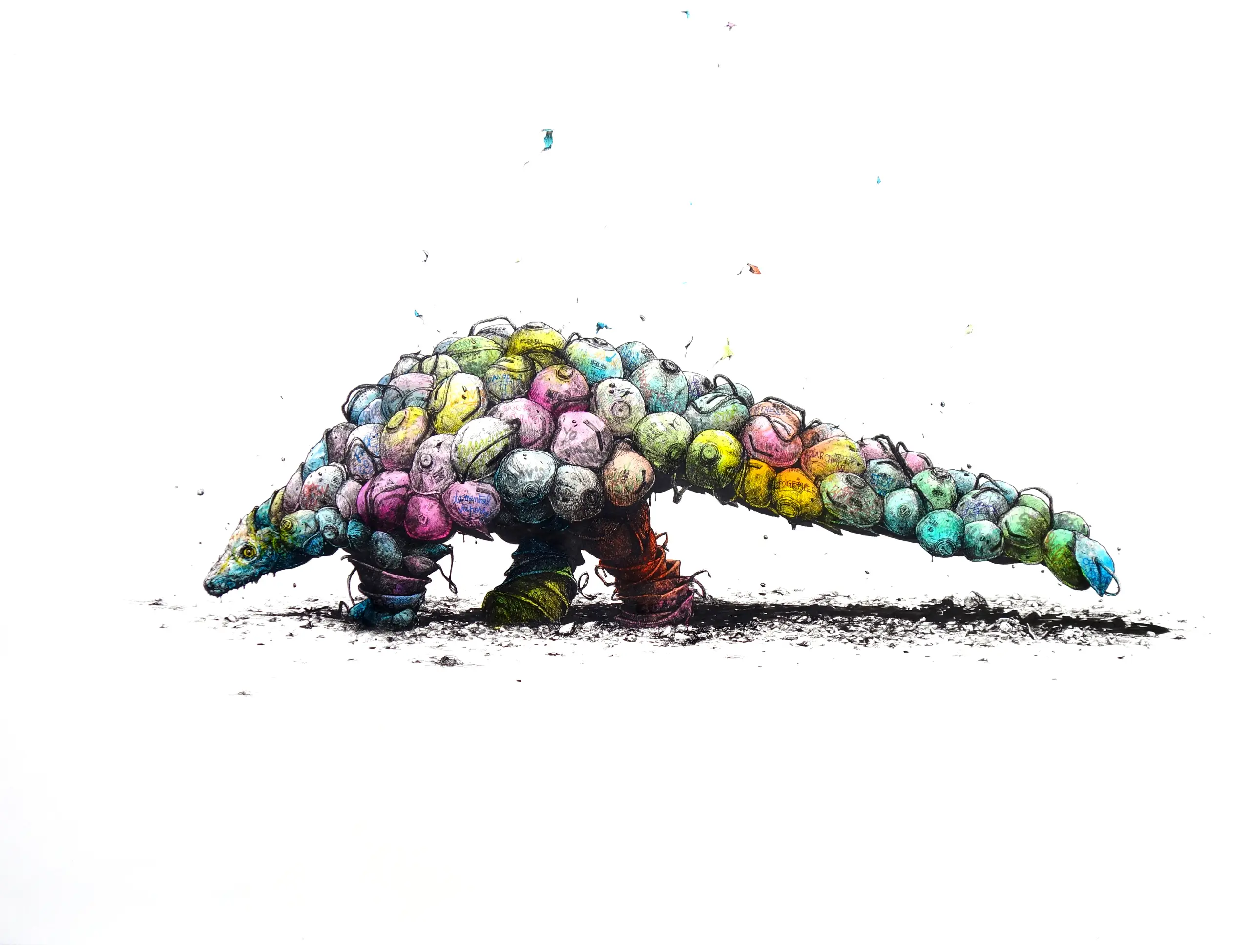 Brusk | Dessins | Bas Les Masques | 2020
