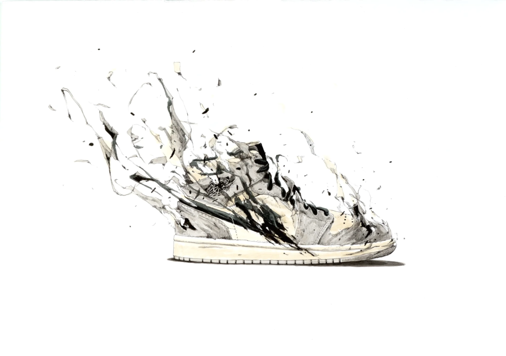 Brusk | Dessins | Tears Of Jordan 1 | 2022