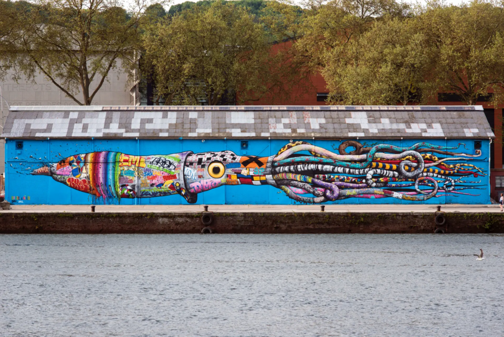 Brusk | Murs | Giant Squid | Rouen | 2016