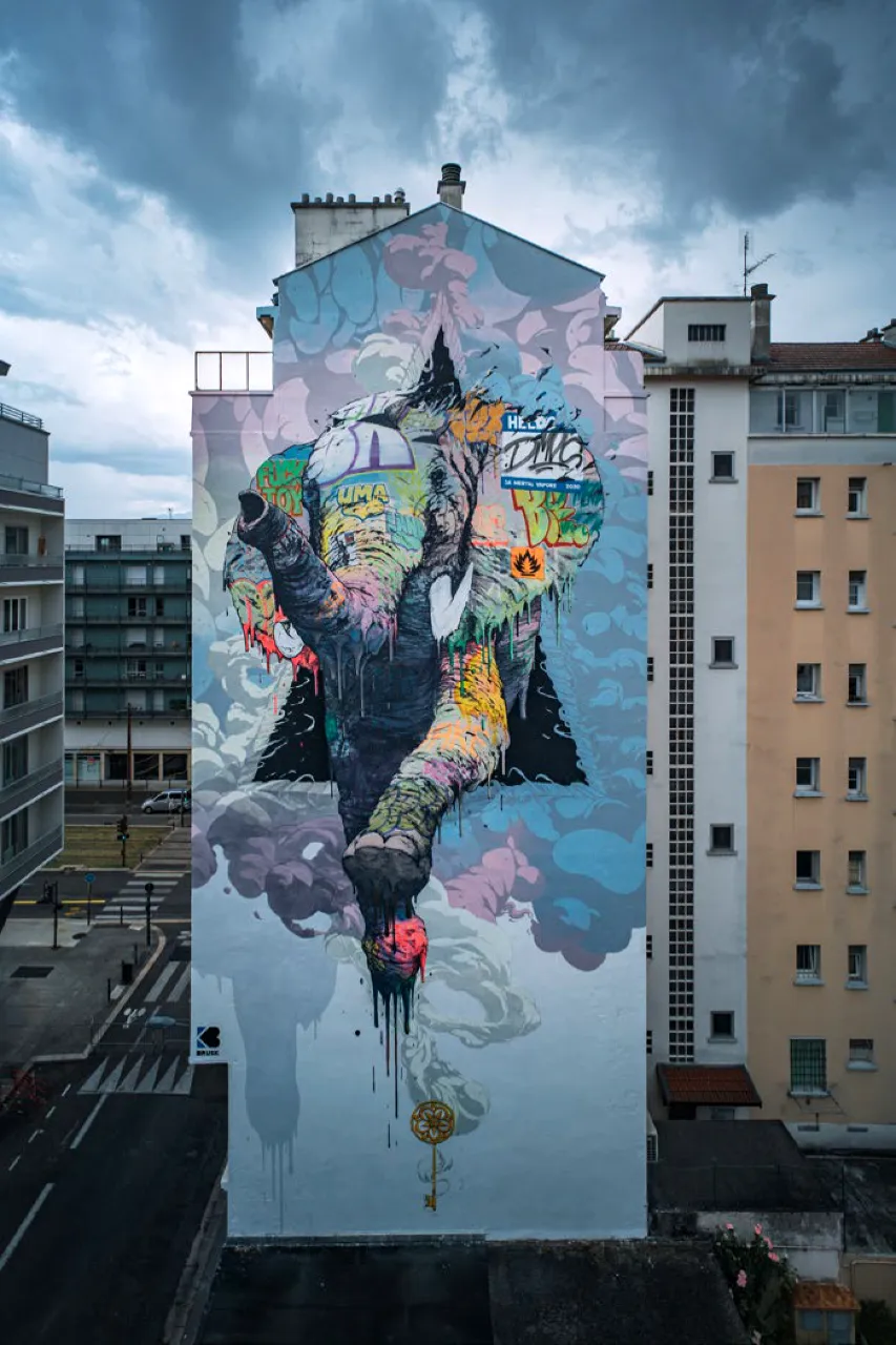 Brusk | Murs | Hannibal | Grenoble | 2020