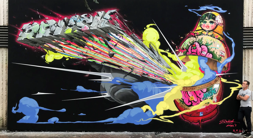 Brusk | Murs | «Le Mur» de Nancy | 2021
