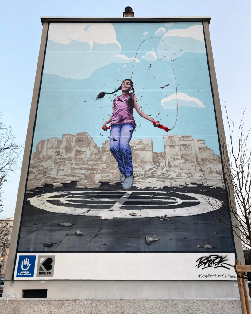 Brusk | Murs | Stop Bombing | Lyon | 2021