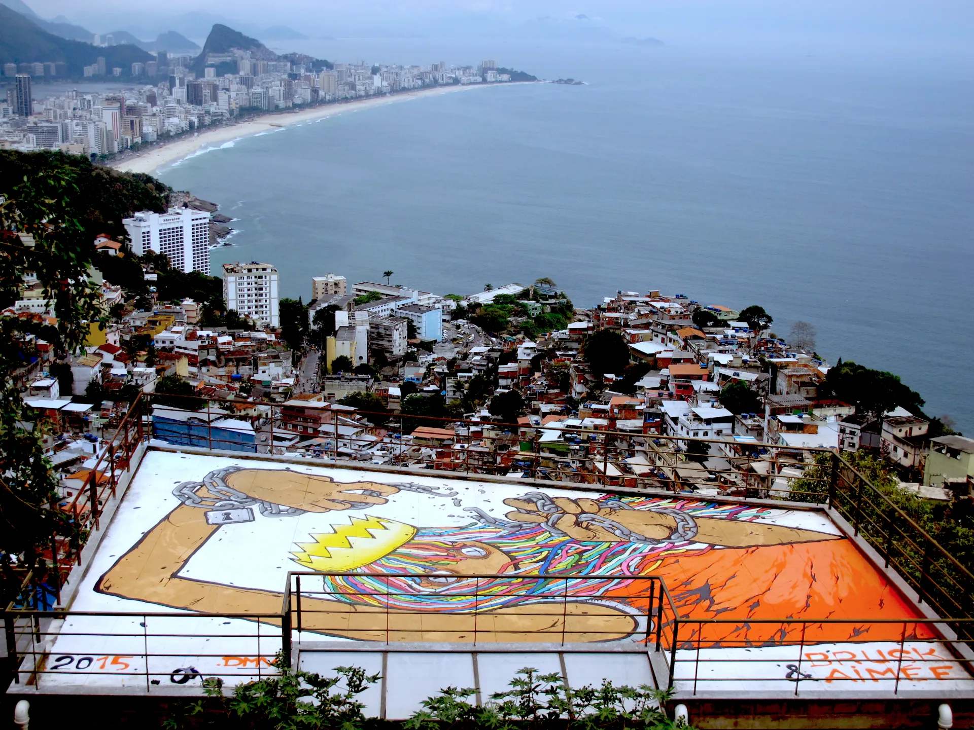 Brusk | Murs | Vidigal Princess | Rio | 2015