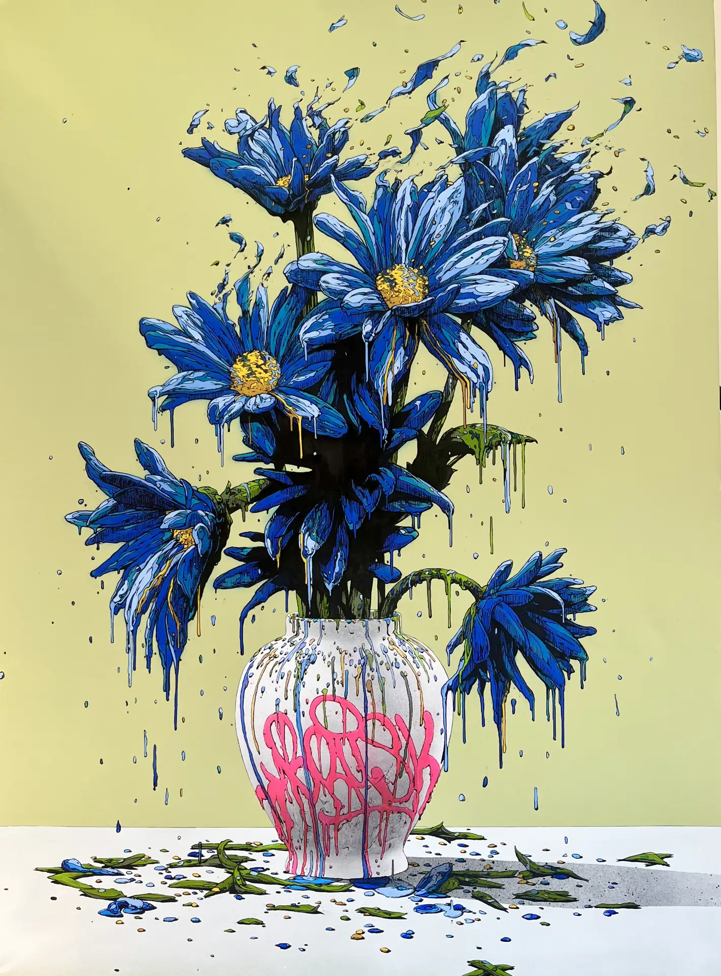 Brusk | Toiles | Bleu Confiance | 2023
