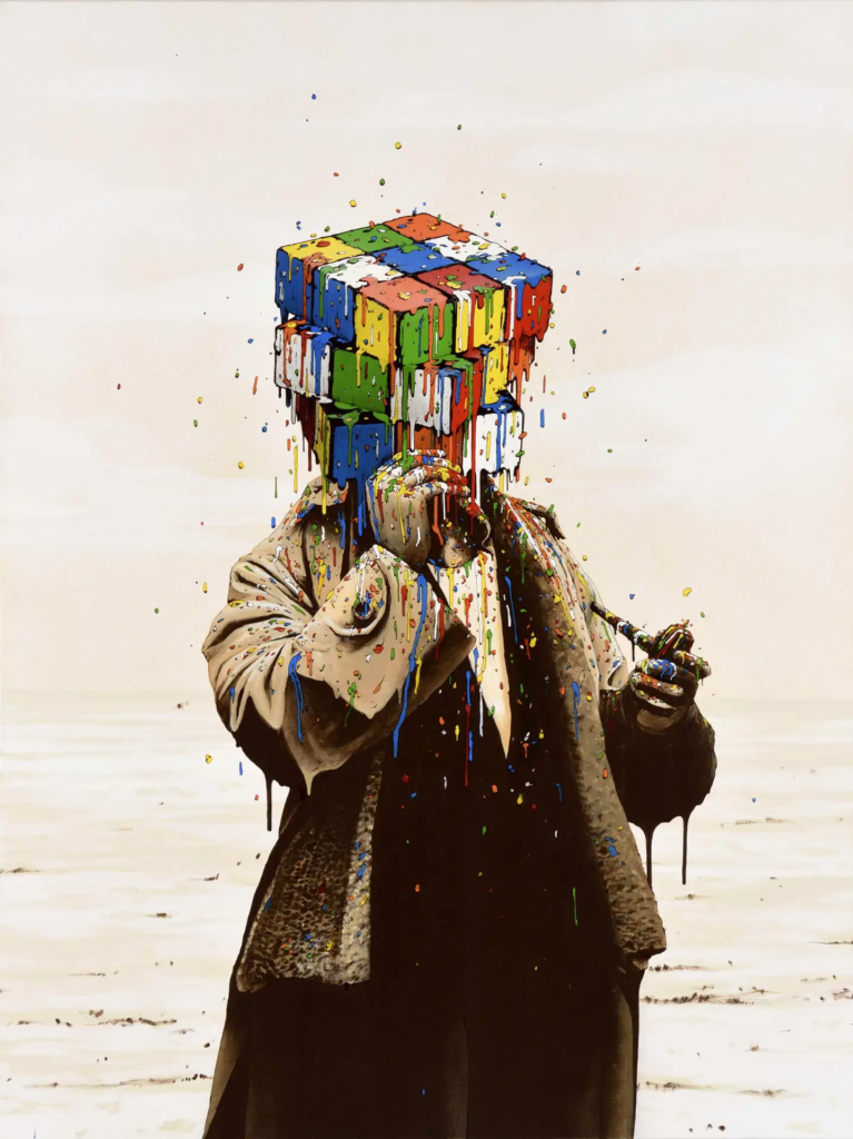 Brusk | Toiles | Casse Tête Magritte | 2019