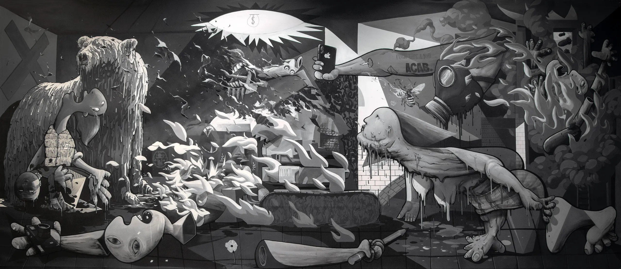 Brusk | Toiles | Guernica | 2017