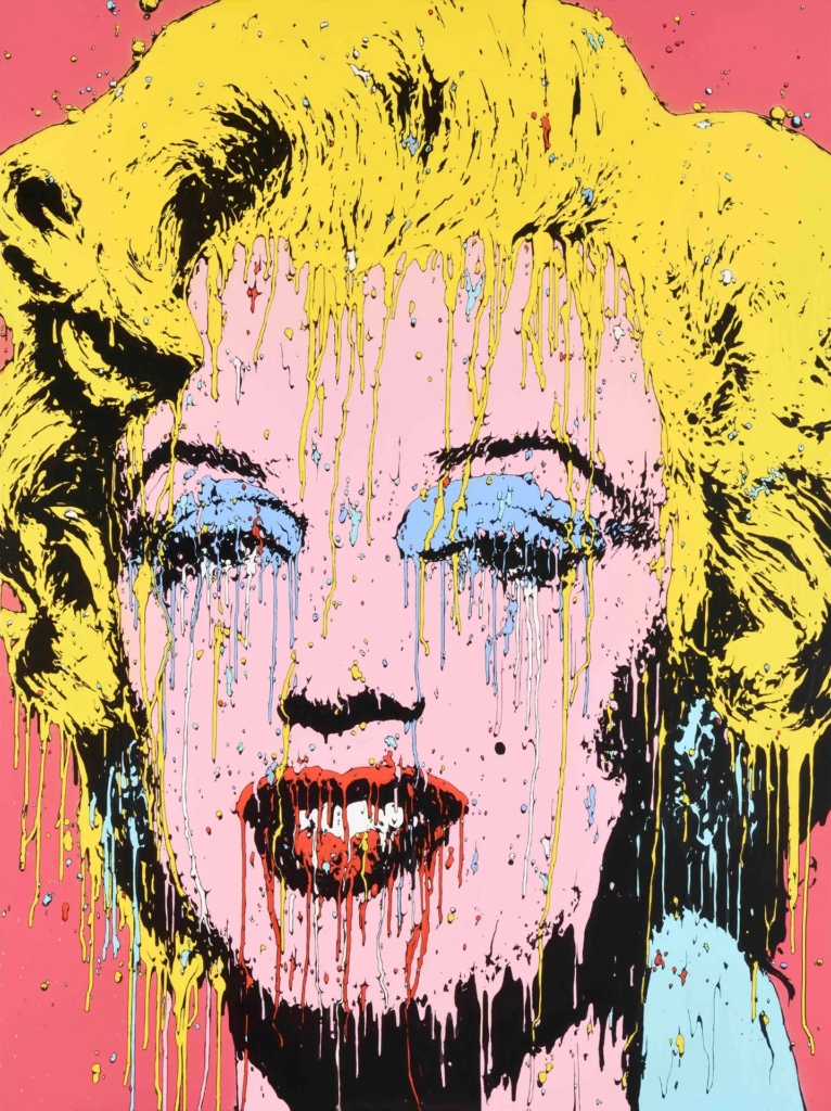 Brusk | Toiles | Orange Marylin | 2019