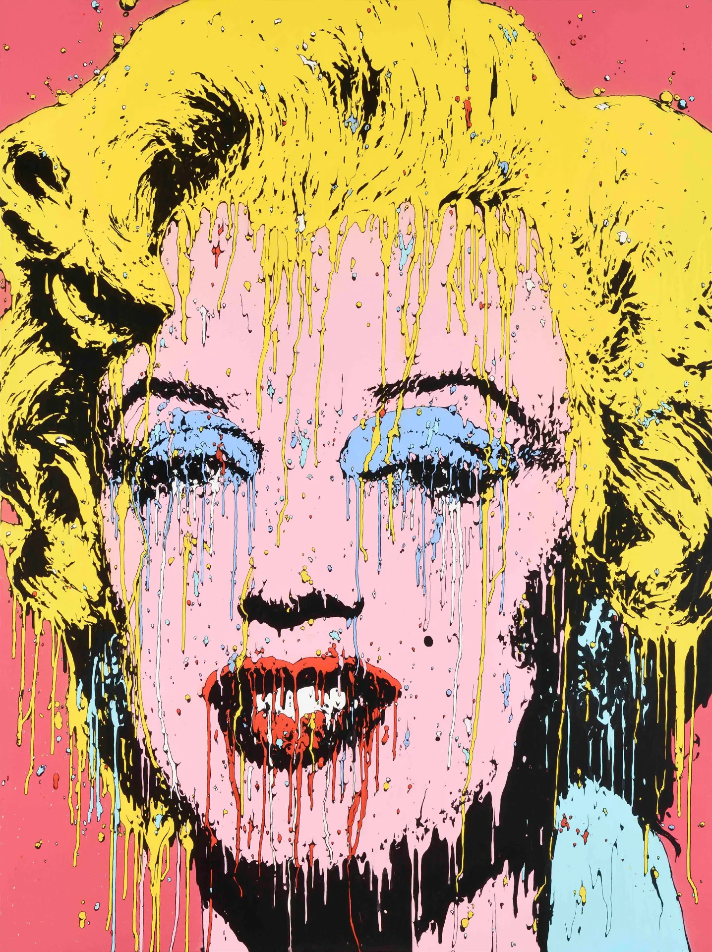 Brusk | Toiles | Orange Marylin | 2019